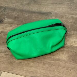 Vibrant Green Leather Men's Bag